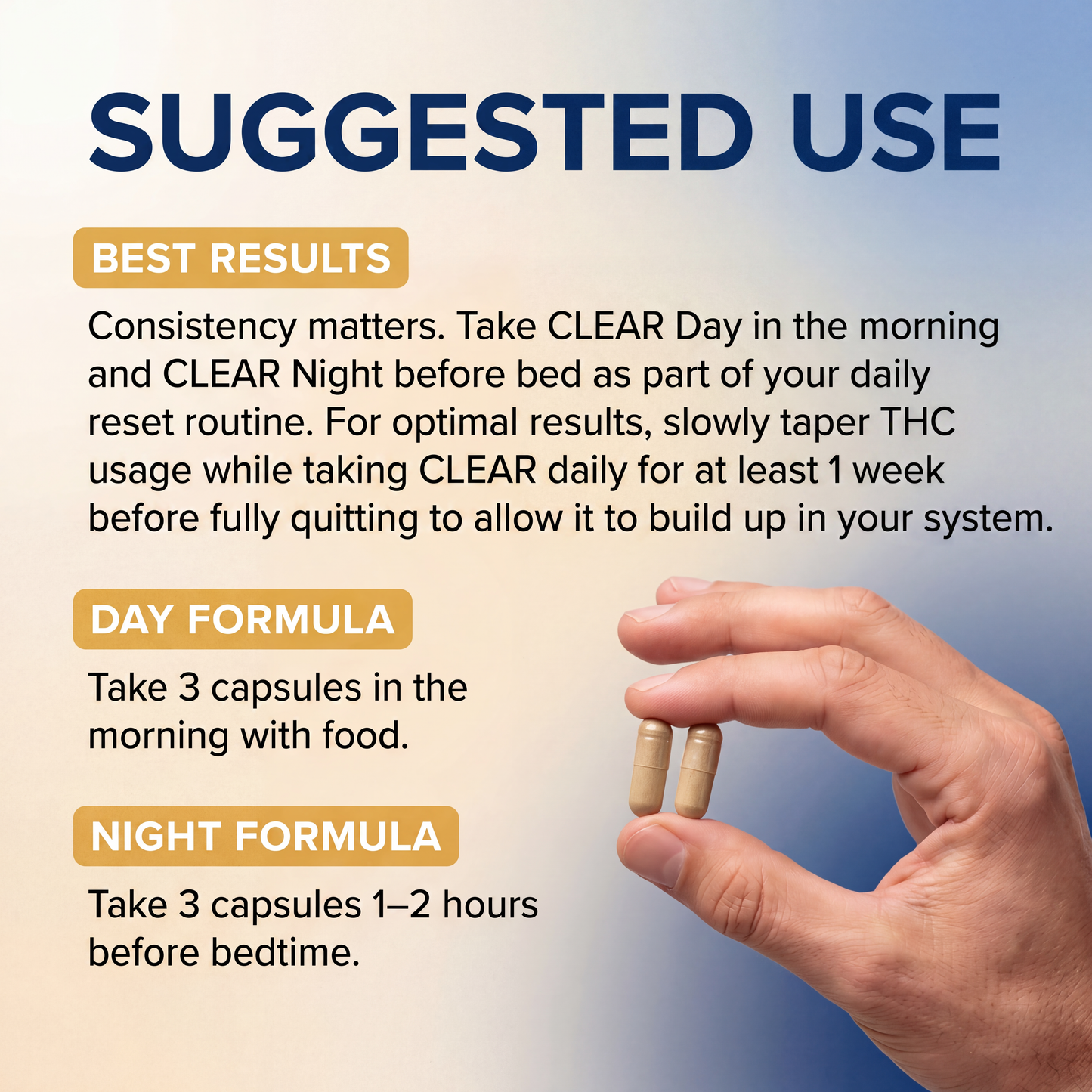 Day & Night THC Withdrawal Support Kit